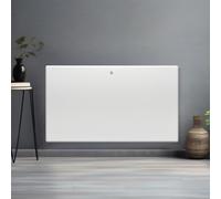 Futura Electric 1500W Radiator Panel Heater Wall Mounted or Floor Standing Bathroom Safe Timer and Thermostat Control