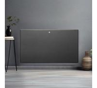 Electric Wall Mounted Panel Heater 1500W Thermostat And Advanced Timer - Grey
