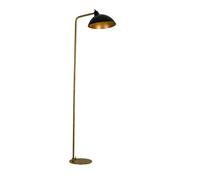 Futura Floor Lamp Matt Black/Gold/ Brass