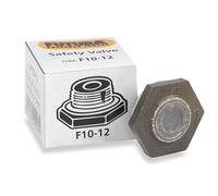 FUTURA Hawkins F10-12 Safety Valve for Hard Anodized Pressure Cookers, Aluminum, Black, S