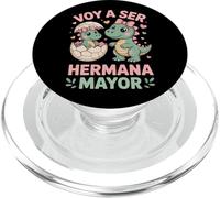 Futura Hermana Mayor Dino Bebn Latina Nina Bonita PopSockets PopGrip for MagSafe