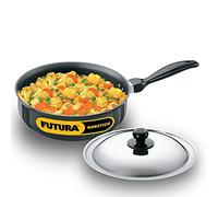 Futura Non-Stick Curry Pan (Saute Pan) 3-1/4 litre with Steel Lid