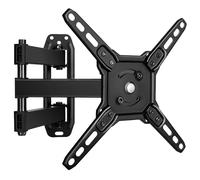Futura TV Wall Bracket for 13-43 Inch TVs, Universal TV Bracket & TV Wall Mount with Tilt, Swivel & 90° Rotation, Fits Flat & Curved LED LCD Screens, VESA 75x75mm to 200x200mm, 20kg Max Load