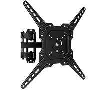 Futura TV Wall Bracket for 26-60 Inch TVs, Heavy-Duty Tilt & Swivel TV Wall Mount for Flat & Curved LED LCD Screens, Universal TV Bracket, VESA 100x100mm to 400x400mm, Holds up to 35kg