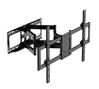 Futura TV Wall Bracket for 32-80 Inch TVs, Universal TV Bracket & TV Wall Mount with Tilt, Swivel & Rotation, Fits Flat & Curved LED LCD Screens, VESA 75x75mm to 600x400mm, 70kg Max Load