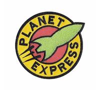 Futurama Backpack Patch Planet Express Shirt Patches Iron on or Sew on Patches for Clothing - Cotton Patches for Clothes Clothing Patch Applique Patches for Backpacks