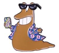 Futurama Slurm Soft Drink Can Slurms McKenzie Highly Addictive Party Worm Animated Comedy TV Show 1.5" Enamel Pin Badge, 1.5 Inches, Enamel, enamel