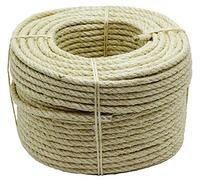 Future 213260 Sisal Rope 4 Strands, Roll 10 mm x 100 m