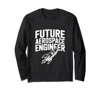 Future Aerospace Engineer Dream Big Space Long Sleeve T-Shirt