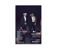 Future Album WE DON'T TRUST YOU Posters Wall Art Canvas Vintage Music And Movies Aesthetic Poster Decorative Painting Living Room Bed Room Decor16x24inch(40x60cm) Unframe-style