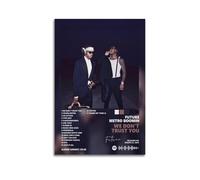 Future And Metro Boomin We Don't Trust You Music Album Cover Music Posters for Room Aesthetic Canvas Wall Art Bedroom Print Picture Paintings for Living Room Bedroom Decoration Frame 16x24inch(40x60cm