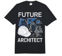 Future Architect Excavator Construction Tools Engineer Kid Comfort Colors Adult Heavyweight T-Shirt