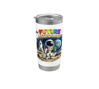 Future Astronaut Space Exploration Rocket Design Stainless Steel Insulated Tumbler