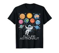 Future Astronaut with Planets Space Galaxy Science Cosmic T-Shirt