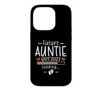 Future Auntie Est 2027 First Pregnancy Announcement New Aunt Case for iPhone 14 Pro