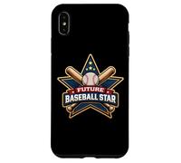 Future Baseball Star Kids Player Lover Child Boy Team Case for iPhone XS Max