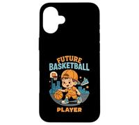 Future Basketball Player Cartoon Sports Case for iPhone 16 Plus
