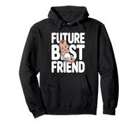 Future Best Friend Cute Baby Shower Announcement Pullover Hoodie