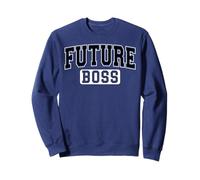 Future Boss Varsity Style Entrepreneur Graduation Black Art Sweatshirt
