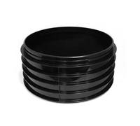 Future Build Supplies Ltd 450mm Underground Drainage Inspection Chamber Riser - Circular Riser for Manhole system Height 235mm (Riser)