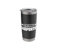 Future Carpenter Saying Funny Carpenter Stainless Steel Insulated Tumbler
