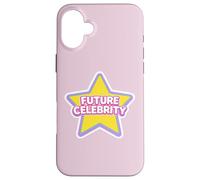 Future Celebrity Star Superstar Singer Actor Athlete Case for iPhone 16 Plus