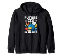 FUTURE CEO IN MAKING education back to school next grade Zip Hoodie
