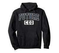 Future CEO Varsity Style Entrepreneur Graduation Slate Art Pullover Hoodie