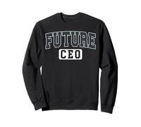 Future CEO Varsity Style Entrepreneur Graduation Slate Art Sweatshirt