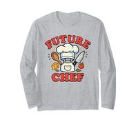 Future Chef Kids Cooking Foodie Kitchen Career Dream Long Sleeve T-Shirt