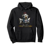 Future Chicken Costume for Robots and Animals Fans Pullover Hoodie
