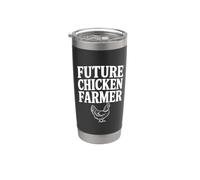 Future Chicken Farmer Funny Poultry Enthusiast Stainless Steel Insulated Tumbler