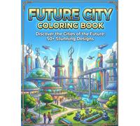 future city: Discover the cities of the future: 50+ stunning designs (The mindful & creative art series)