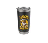 Future Civil Engineer BOD Like A Dad BOD Master Builder Stainless Steel Insulated Tumbler