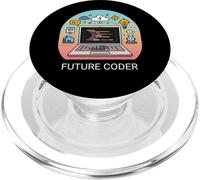 Future Coder Coding Geek Programmer PopSockets PopGrip for MagSafe