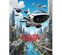 Future Coloring Book: Amazing Coloring Book with Future Vehicles and Buildings