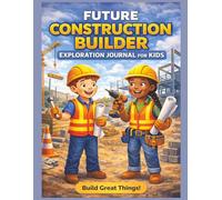 Future Construction Builder Exploration Journal for Kids: Design, Plan, and Create Buildings, Bridges, and the Structures That Shape Our World (Creative Careers for Kids)
