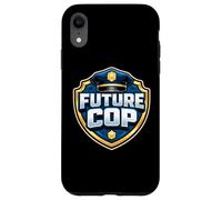 Future Cop Police Officer Academy Policeman Boys Kids Child Case for iPhone XR