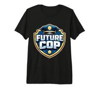 Future Cop Police Officer Academy Policeman Boys Kids Child Premium T-Shirt