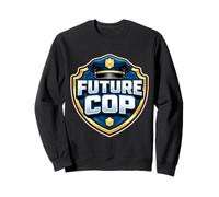 Future Cop Police Officer Academy Policeman Boys Kids Child Sweatshirt