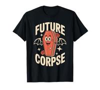 Future Corpse Funny Halloween Coffin Bats T-Shirt