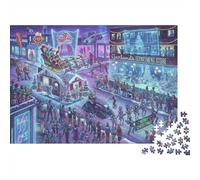 Future Cyber Christmas 1000 Piece Jigsaw Puzzle,Educational Toy,Premium Cardboard,Whimsical Challenge,Adults & Kids 14+,Home Wall Decor,Gift Idea,Stress Relief 52x38cm