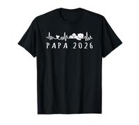 Future Dad 2026 Heartbeat Announcement Pregnancy T-Shirt