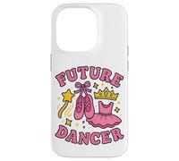 Future Dancer Kids Ballet Princess Career Ballet lover Girls Case for iPhone 14 Pro