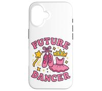 Future Dancer Kids Ballet Princess Career Ballet lover Girls Case for iPhone 16
