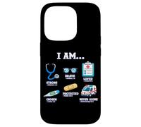 Future Doctor Kid Christianity Affirmation Faith Bible Verse Case for iPhone 14 Pro