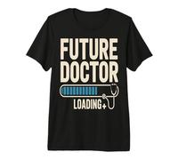 Future Doctor Loading Med Student Progress Bar Premium T-Shirt