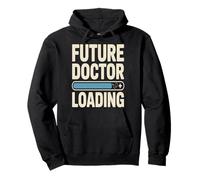 Future Doctor Loading Med Student Progress Bar Pullover Hoodie