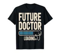 Future Doctor Loading Med Student Progress Bar T-Shirt