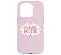 Future Doctor Young Girl Daughter Medical School Student MD Case for iPhone 15 Pro